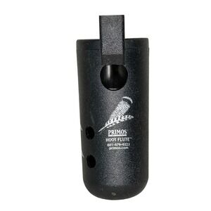 Primos Hoot Flute Owl‎ Call Hunting Turkey Locator Black 319